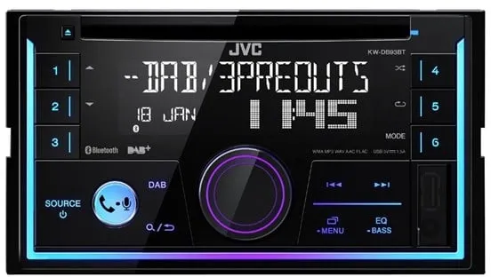 JVC KW DB93BT - Bilradio