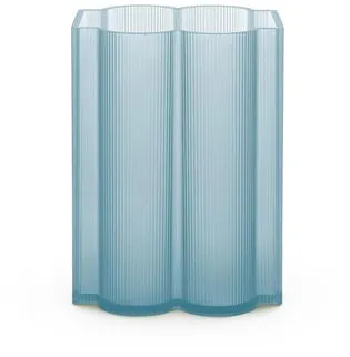 Kartell Okra Vase Lav Himmelblå